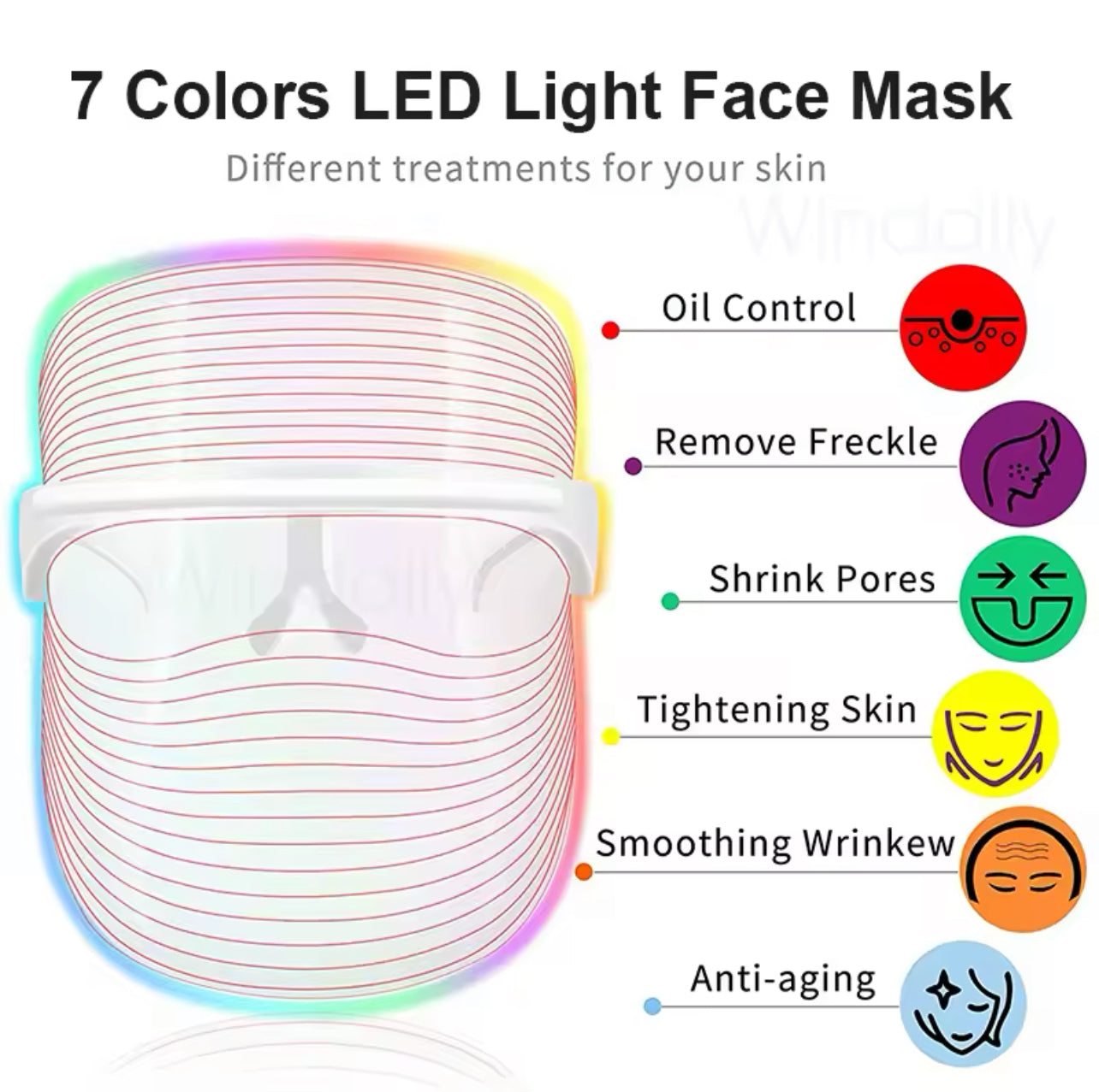 New gen LED face mask