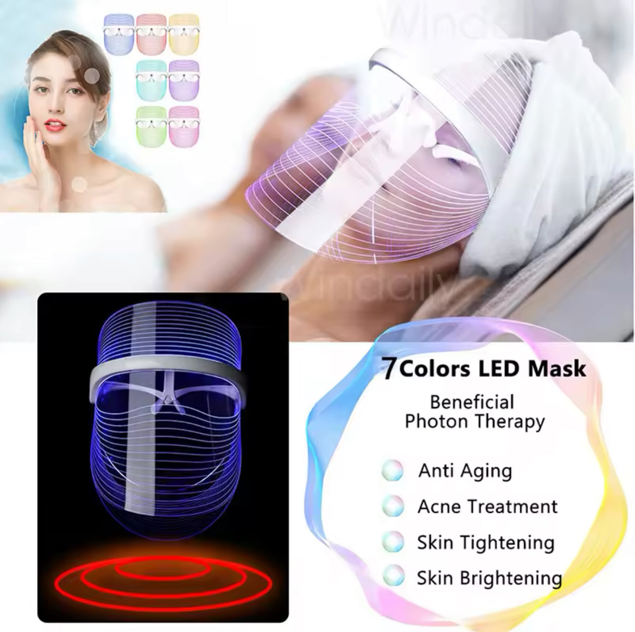 New gen LED face mask