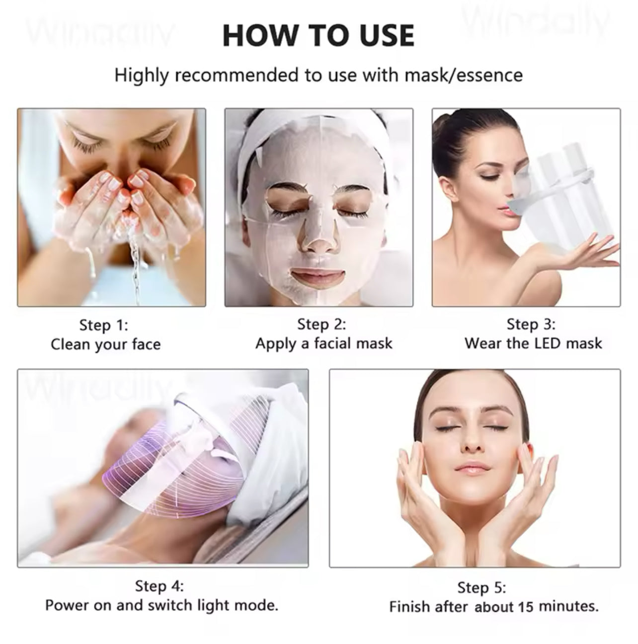 New gen LED face mask