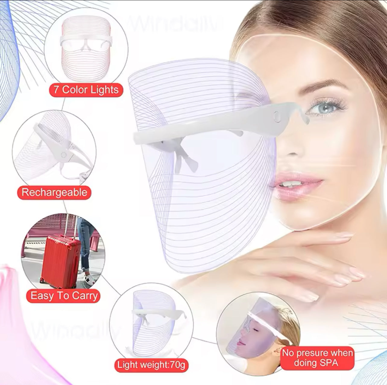 New gen LED face mask