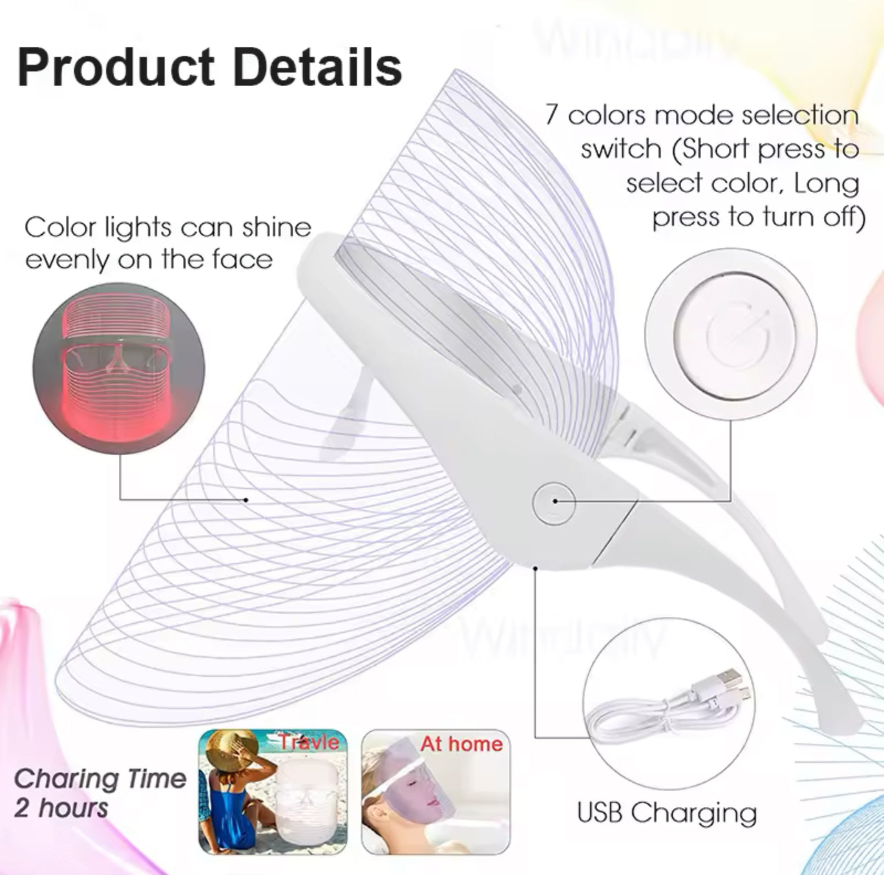 New gen LED face mask