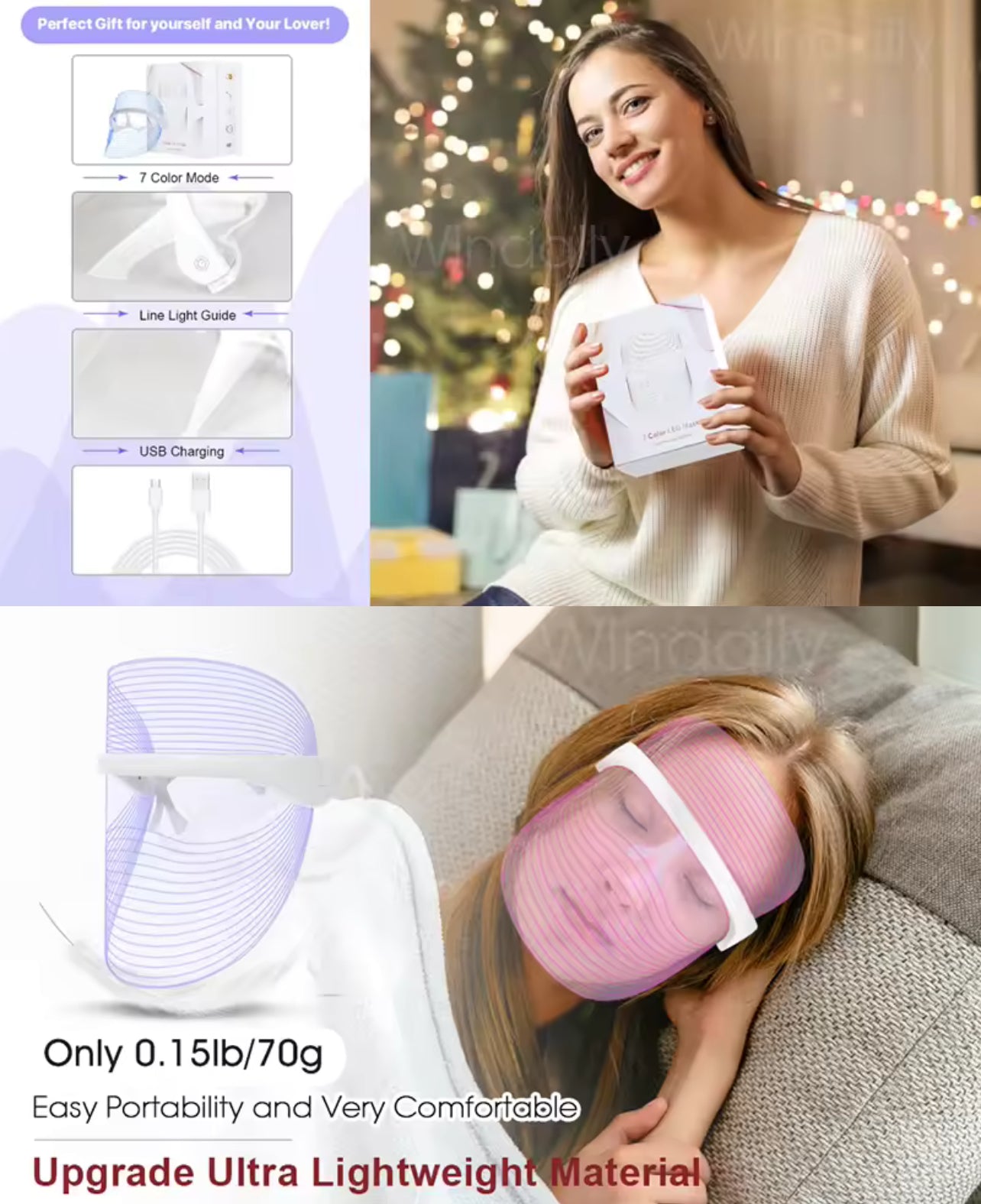 New gen LED face mask