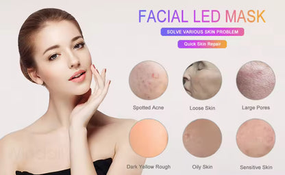 LED Face Mask Photon Therapy