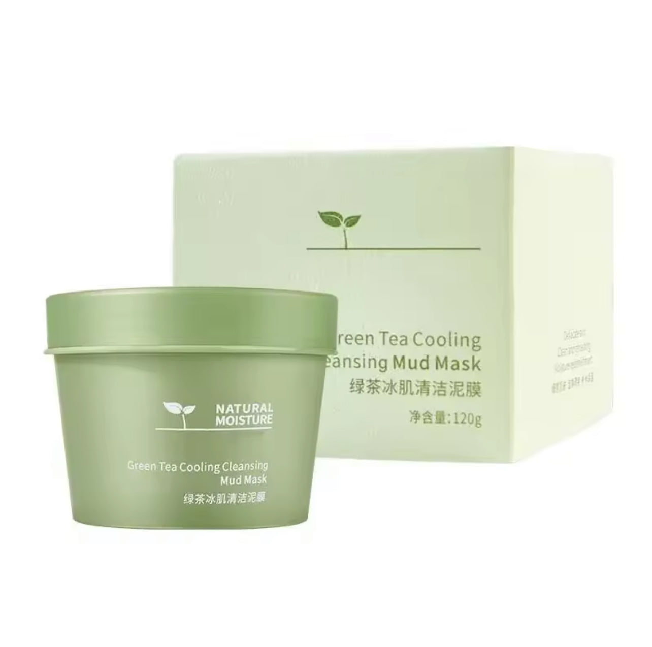 100% Green Tee Face mask