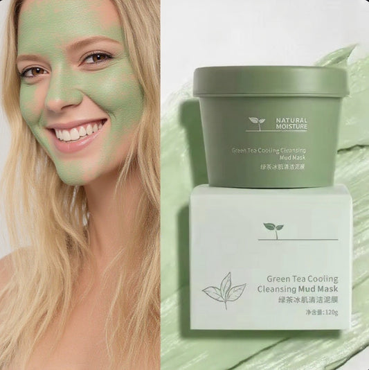 100% Green Tee Face mask